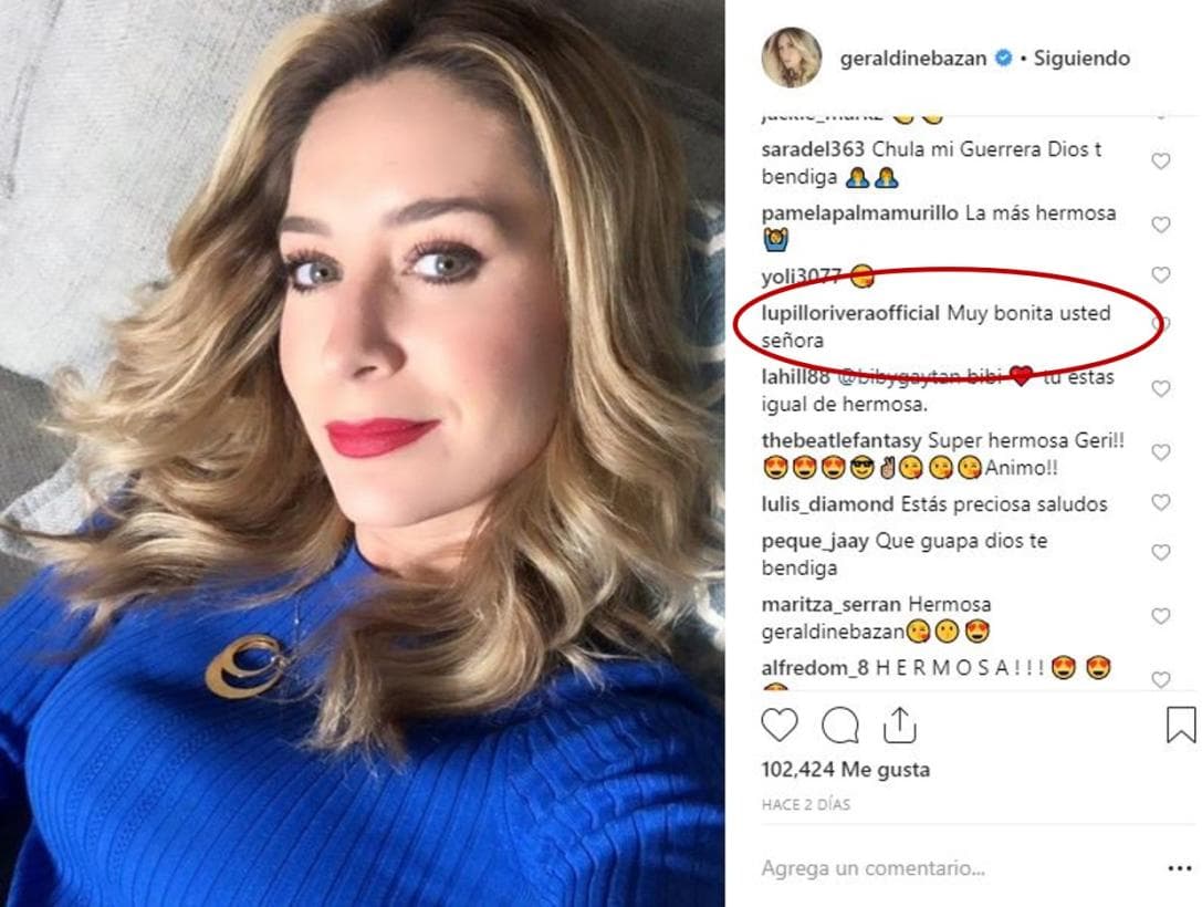 Geraldine Bazán se está separando de su esposo