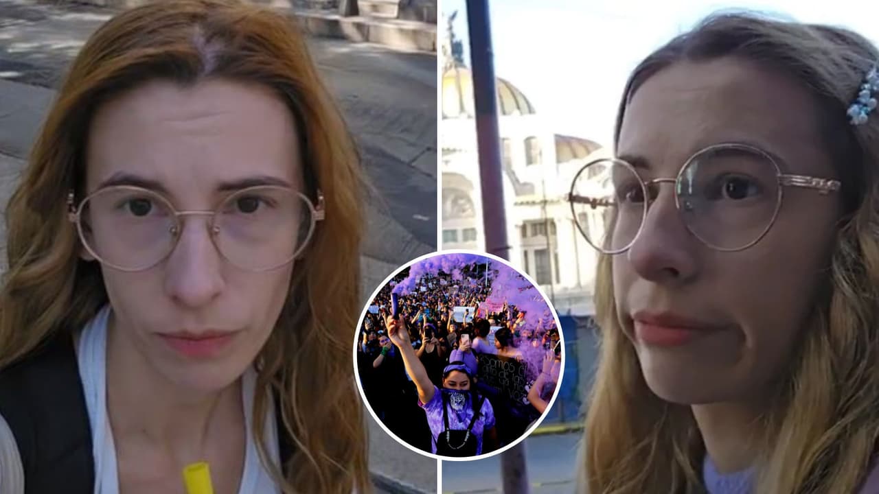 Francesa llama “salvajes” a feministas mexicanas por protestas y le llueven críticas