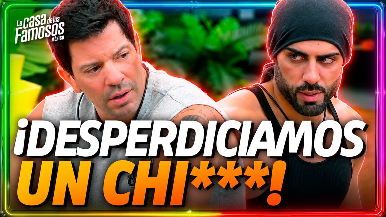 YAHIR SE QUEJA CON MASAD sobre el desperdicio de comida en La Casa de los Famosos México