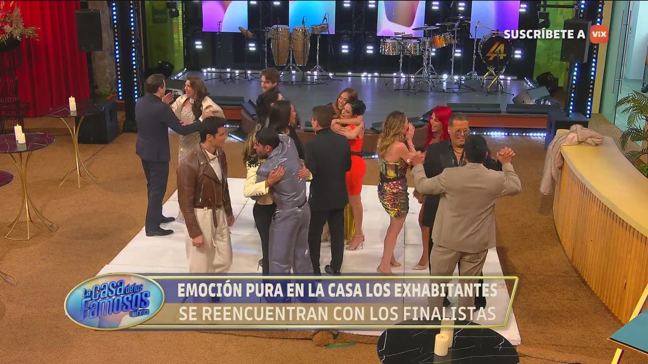 Exhabitantes se reencuentran con los finalistas en La Casa de los Famosos México