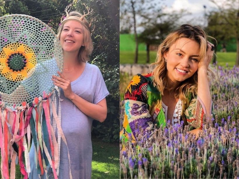 Fernanda Castillo impacta con tratamiento a su pancita y Angelique Boyer destapa nombre del bebé