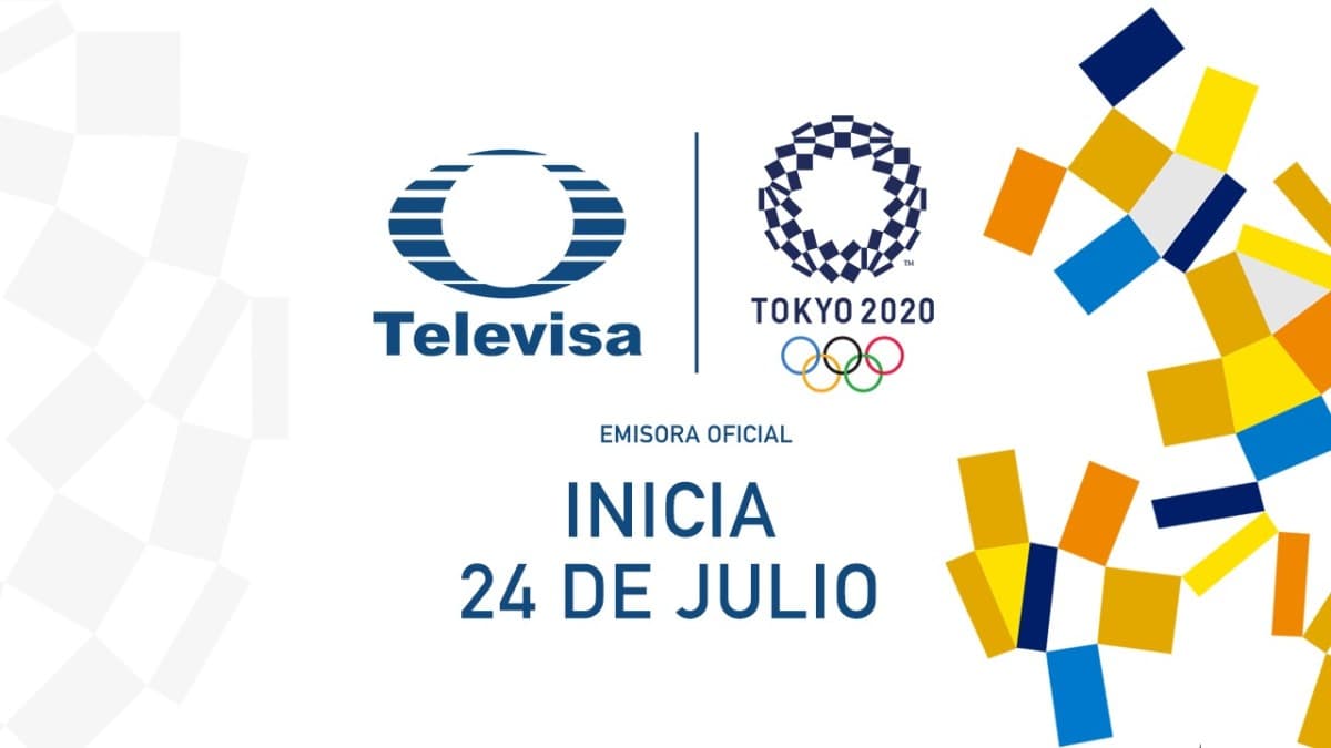 Televisa transmitirá en televisión lo mejor de las competencias olímpicas de Tokio