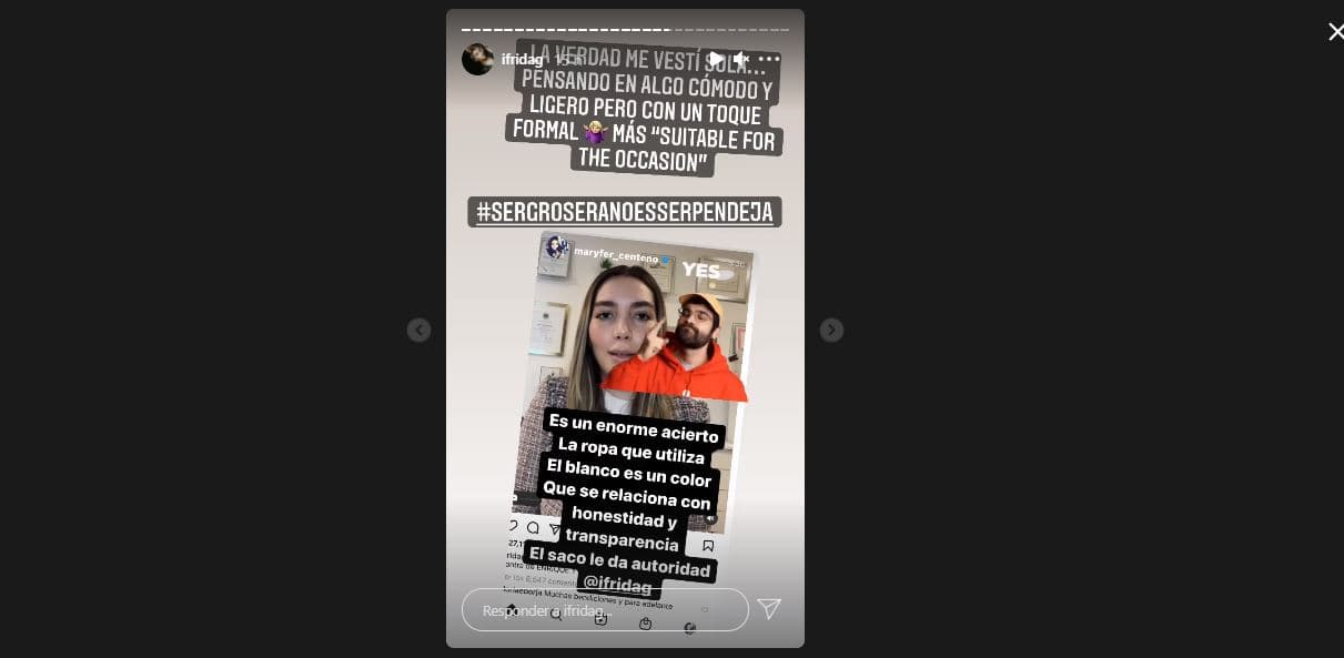 Frida Sofía responde a críticas por su vestimenta.