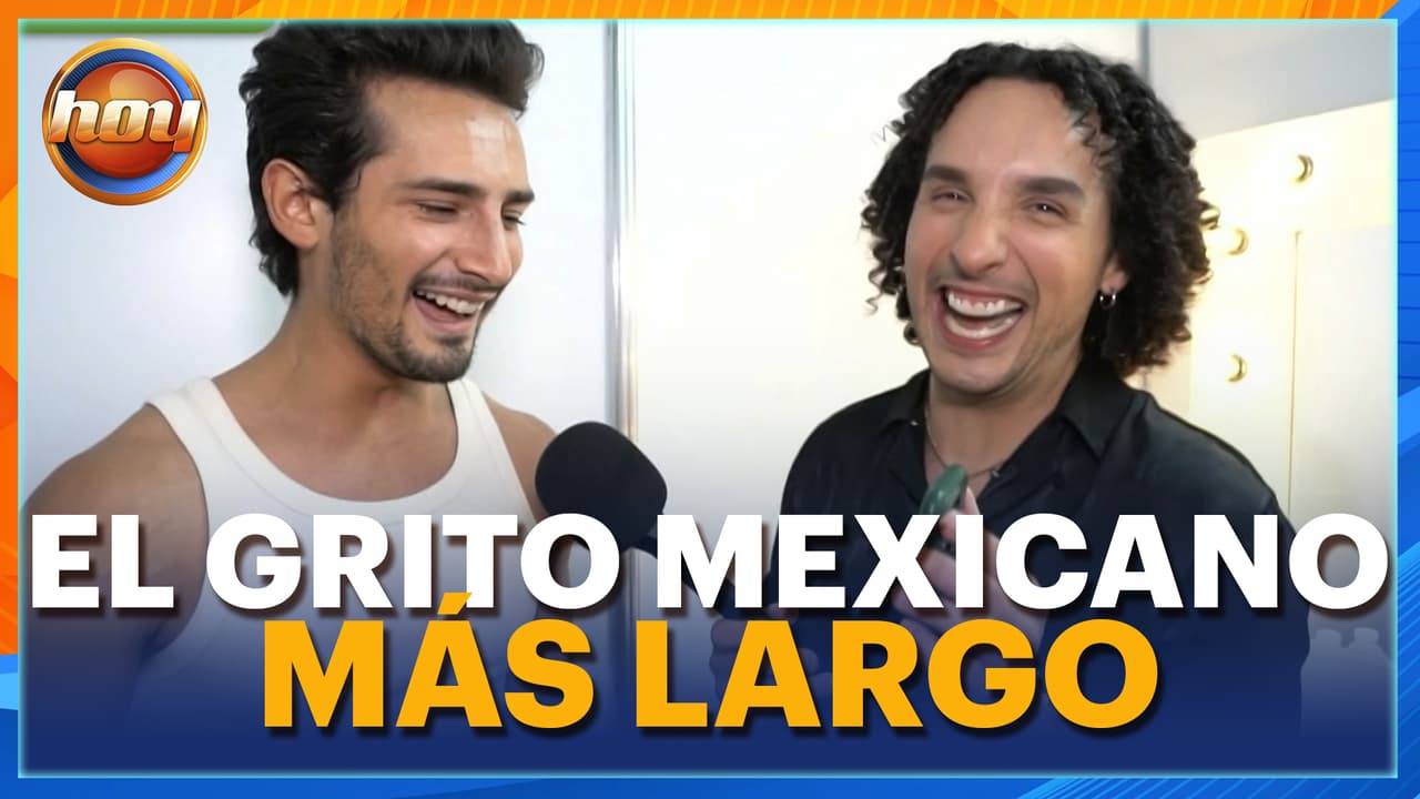 Jorge Anzaldo busca del grito más largo en la Fiesta Mexicana