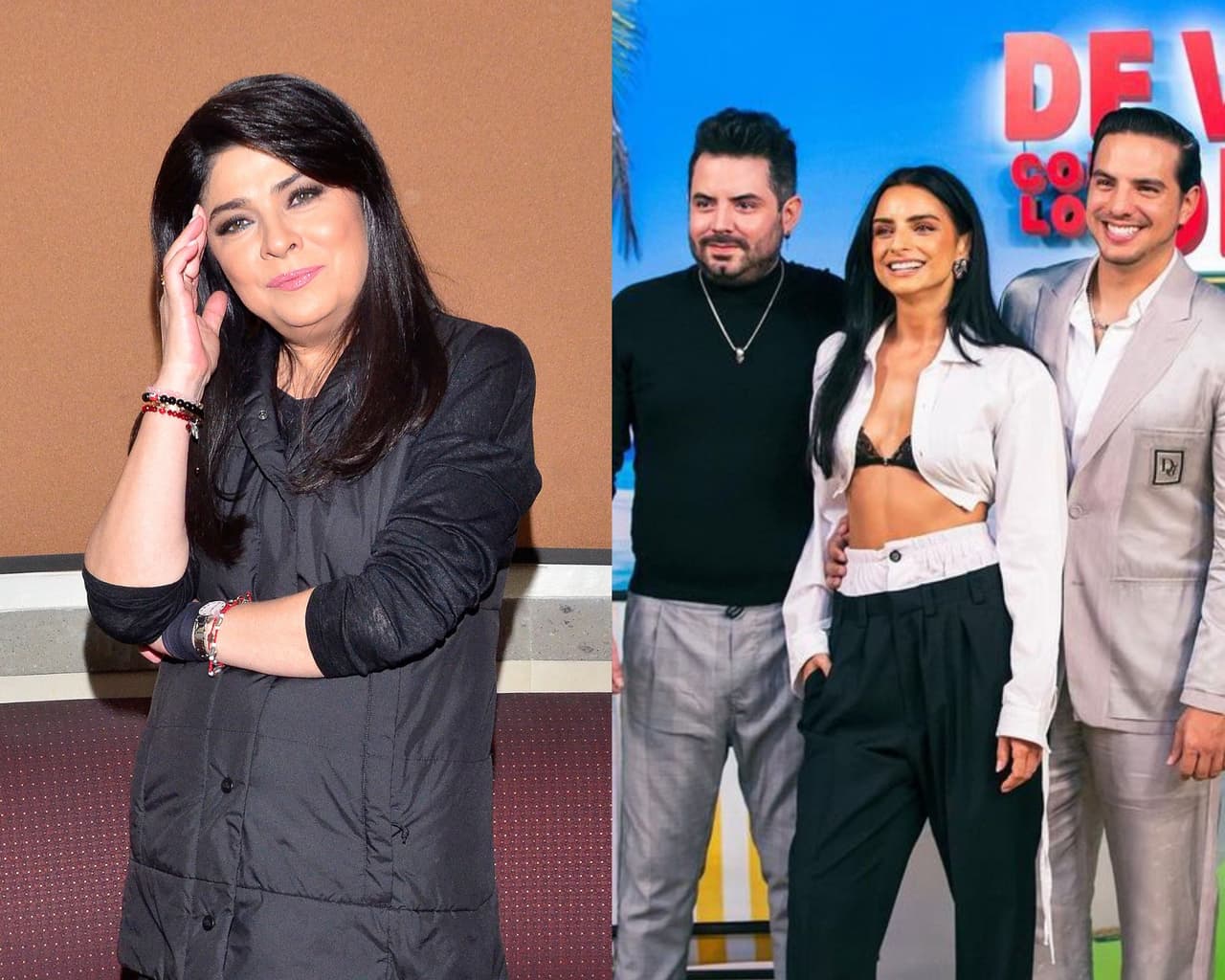 ¿Victoria Ruffo pediría un dineral para irse de viaje con su ex y los Derbez?