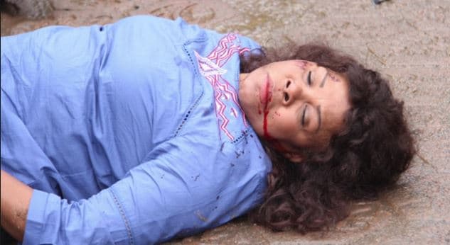 Detrás de cámaras: Chencha es atropellada