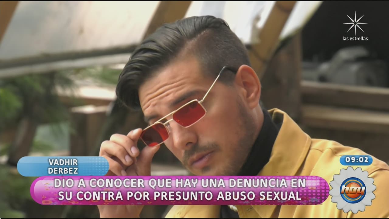 Vadhir Derbez es señalado de delito; en Hoy, revelan sus primeras declaraciones y su familia da la cara