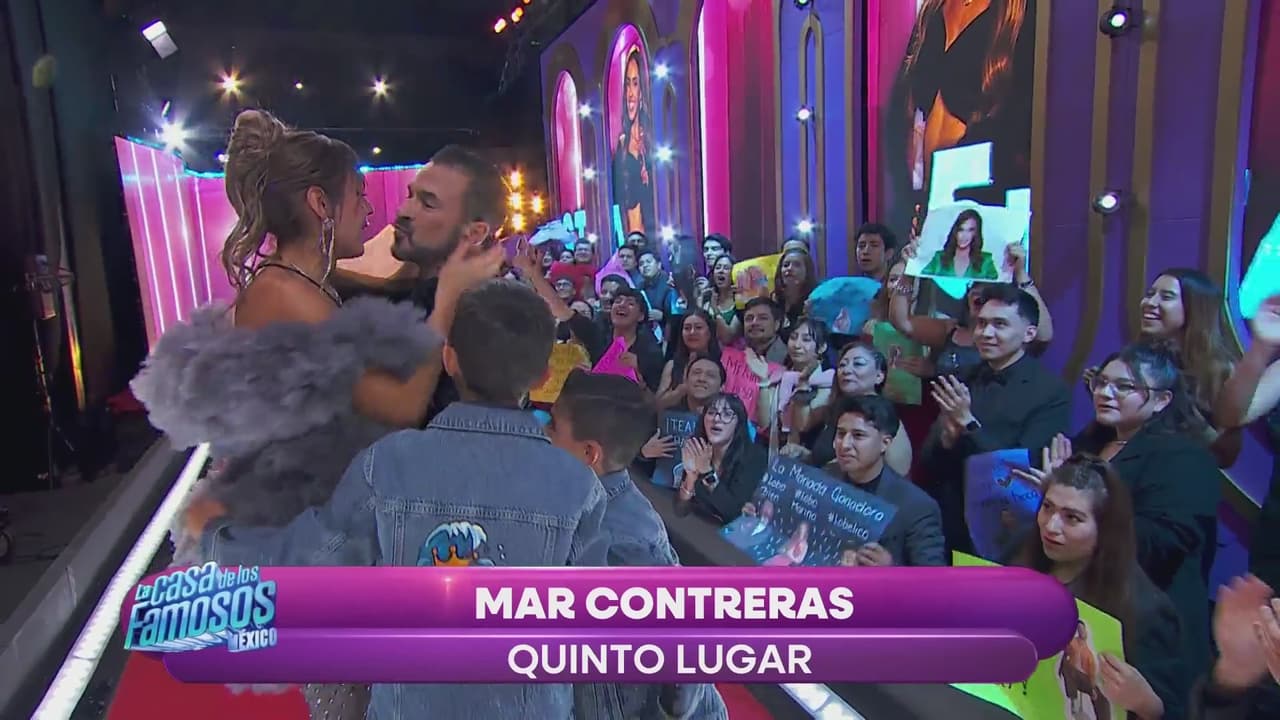 Mar Contreras se reencuentra con su familia