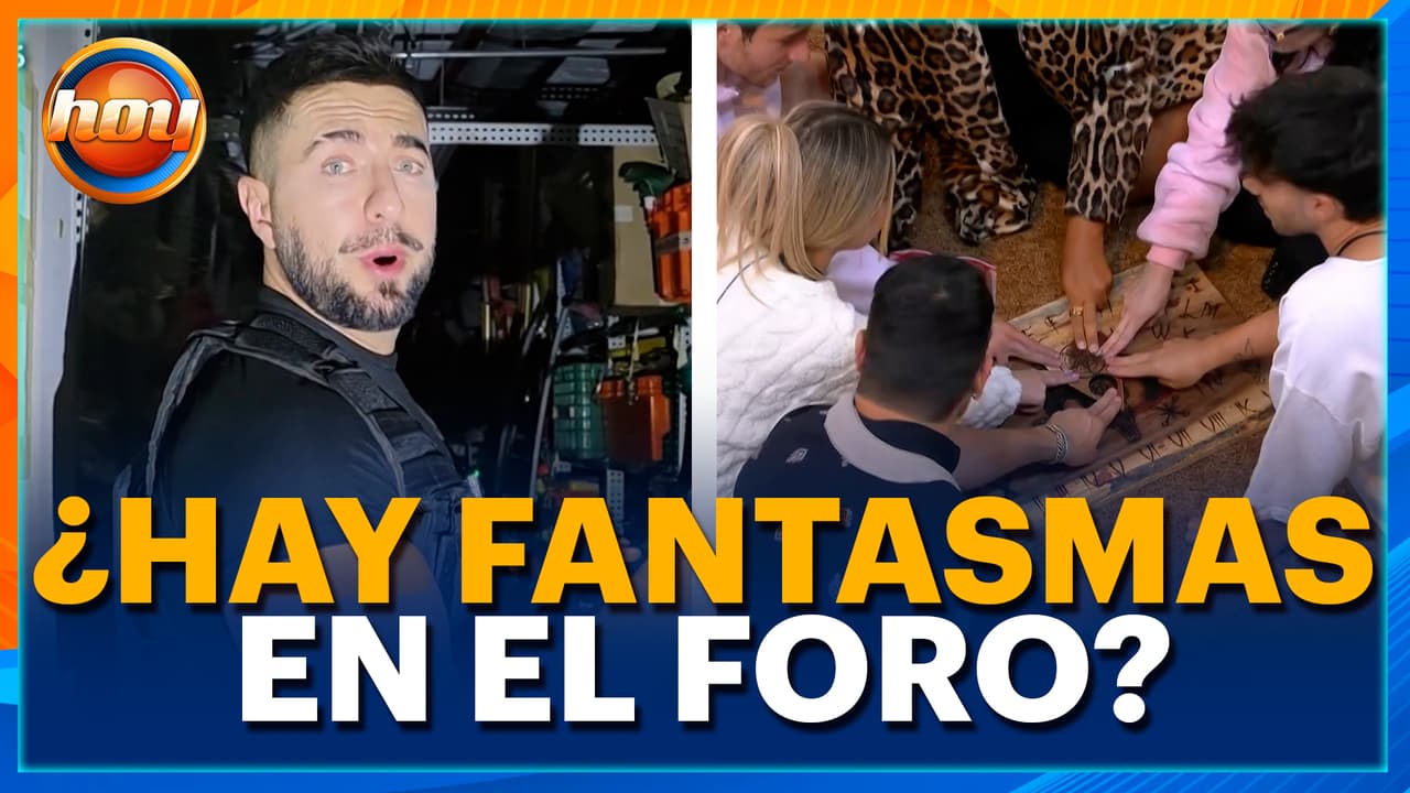 En busca del fantasma de Hoy y Fede juega con la OUIJA en La Casa de los Famosos México