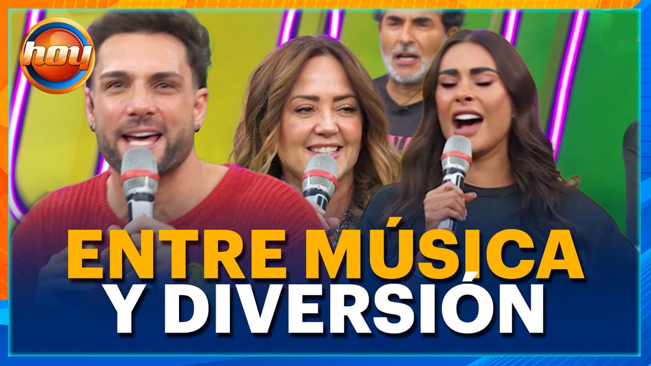Los conductores de Hoy celebran el Mundial con mucho ritmo