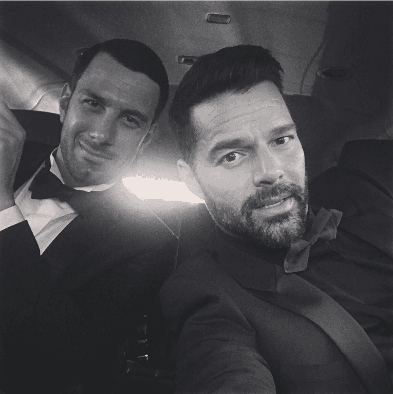 Ricky Martin y Jwan Yosef