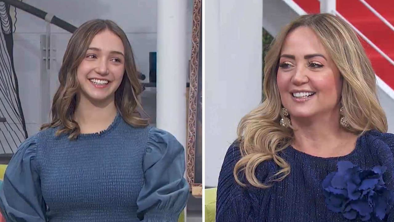 Andrea Legarreta conmueve al entrevistar a su hija Nina y afirma: ‘Estoy muy orgullosa’
