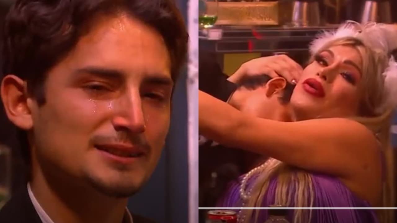 Emilio no aguanta más, estalla en llanto y, por fin, grita a todos que su novia es ¡Karol Sevilla!