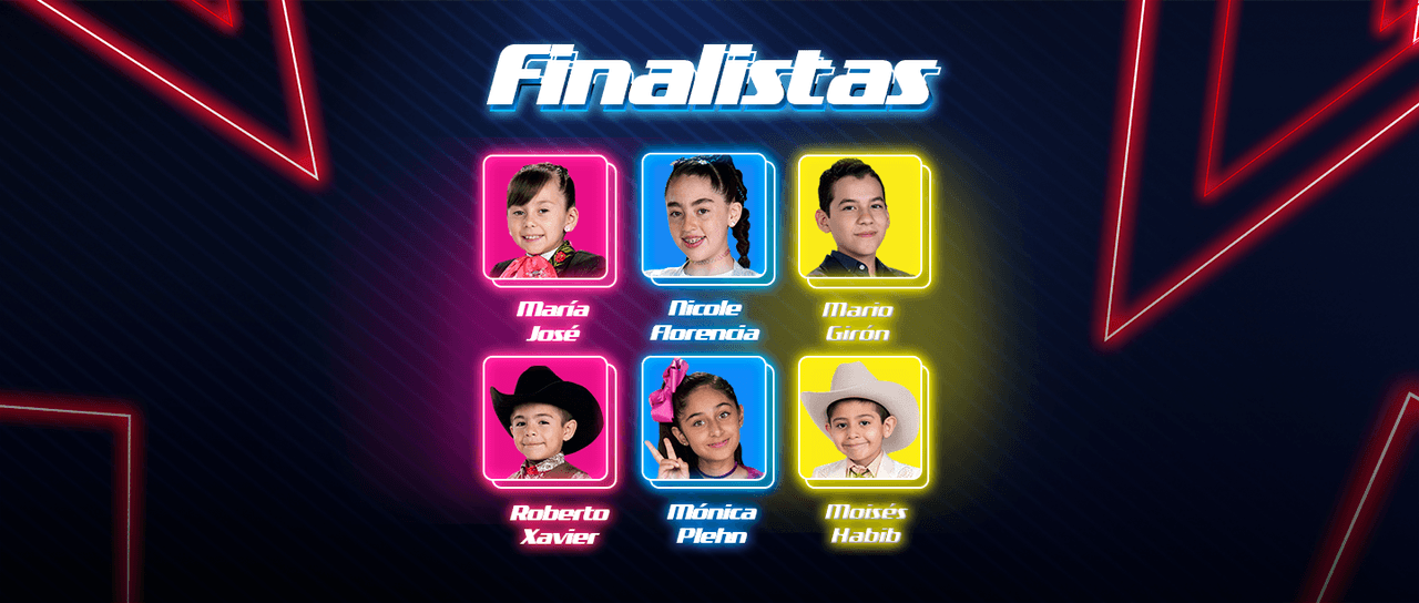 Ellos son los finalistas que están a un paso de ganar La Voz Kids