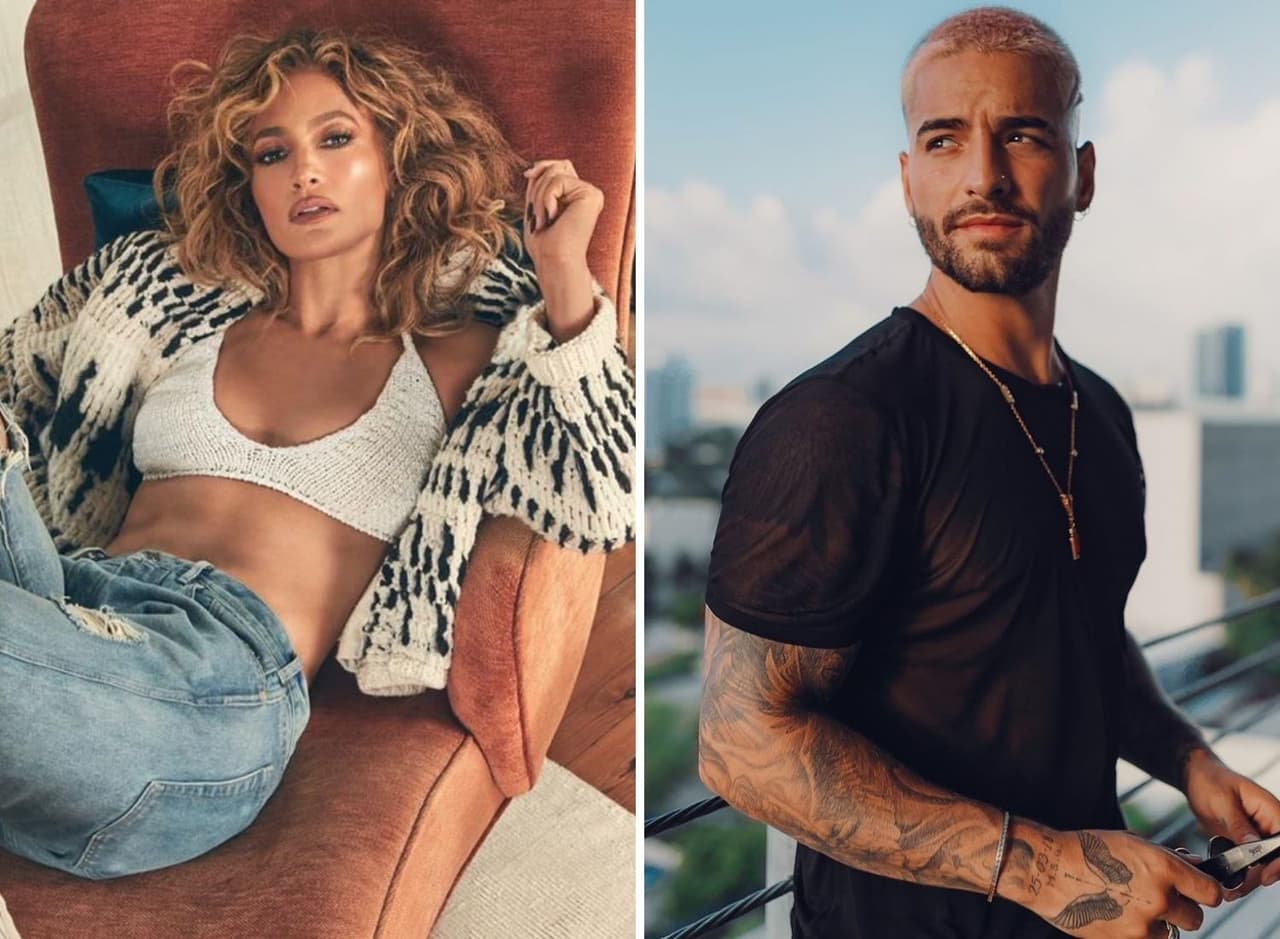 Maluma y Jennifer Lopez, a punto de besarse en el adelanto de su nuevo video musical