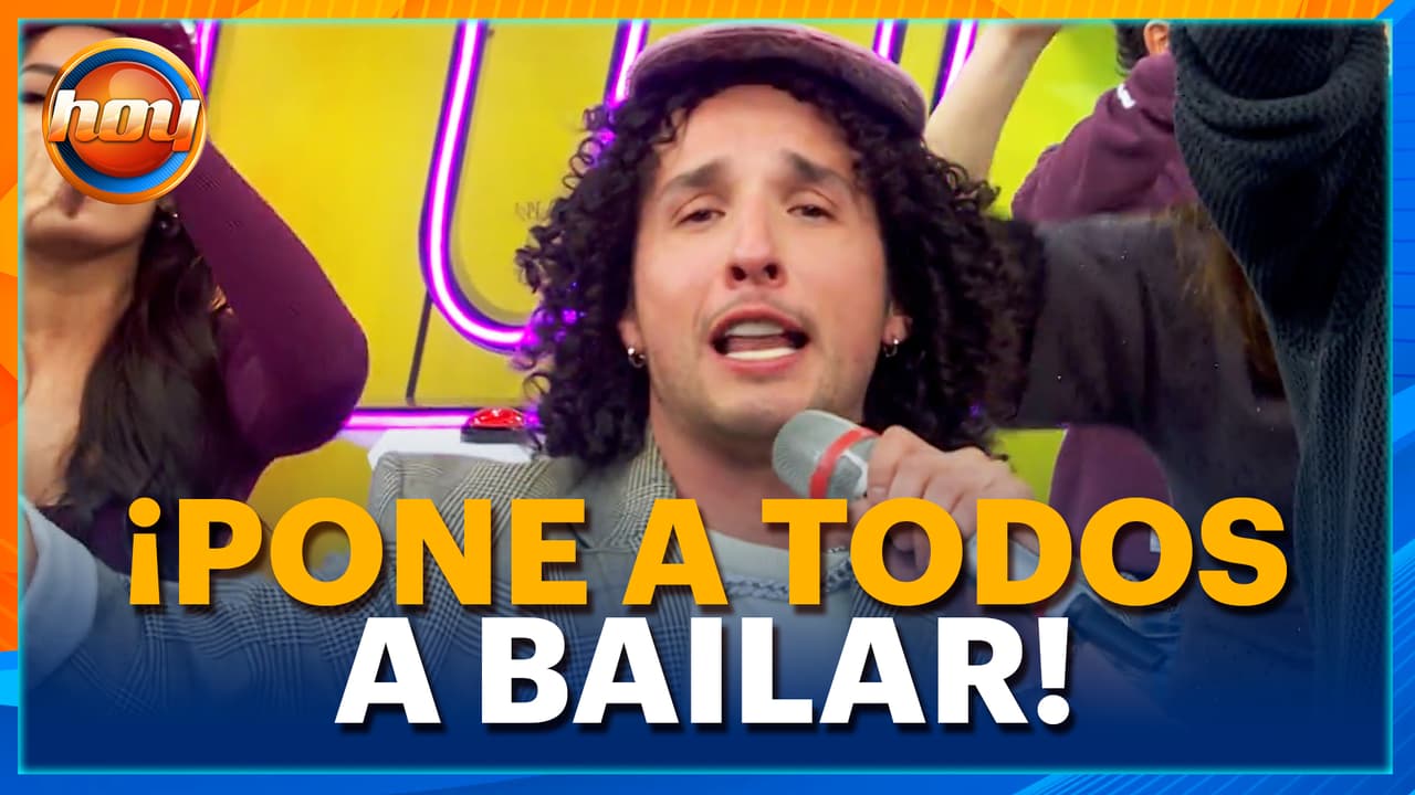 ¡Se armó el baile! Jorge Anzaldo prende el ‘Canta la Palabra’