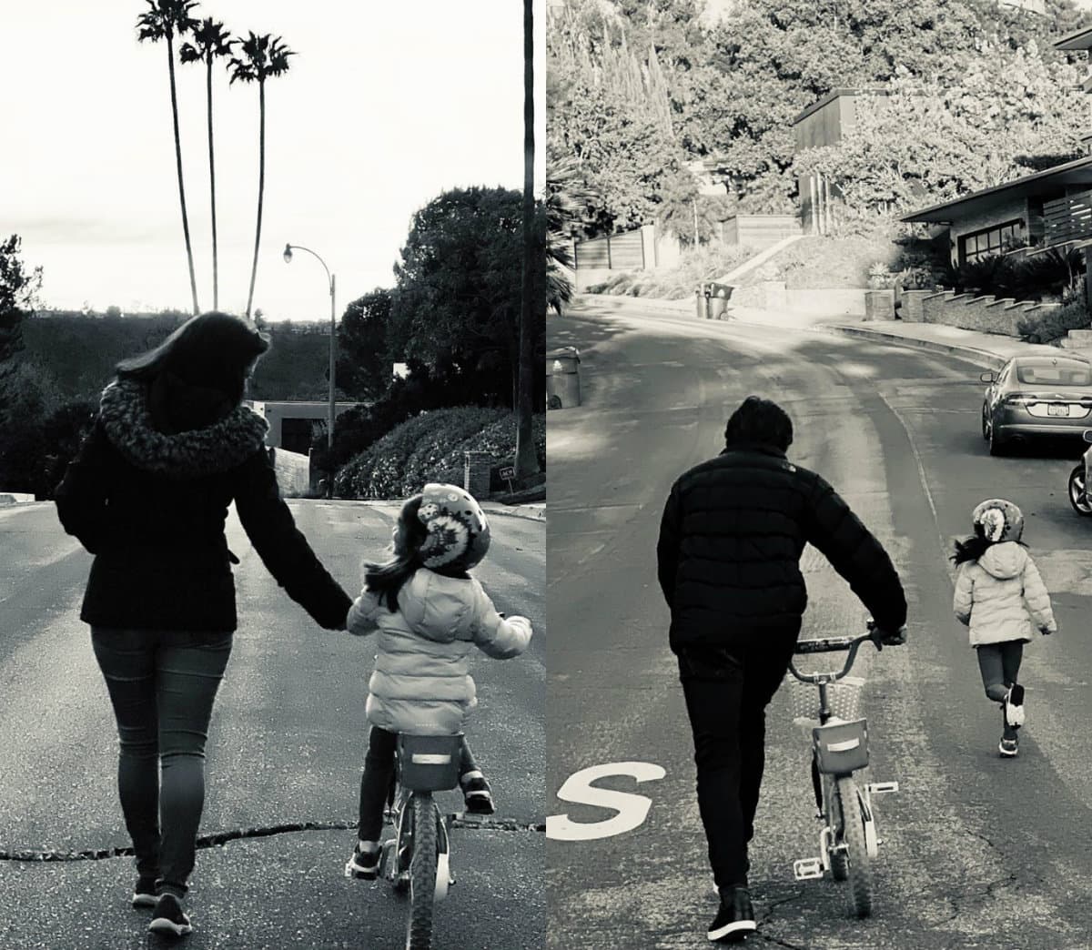 Aitana Derbez andando en bici en plena cuarentena de coronavirus se vuelve tendencia
