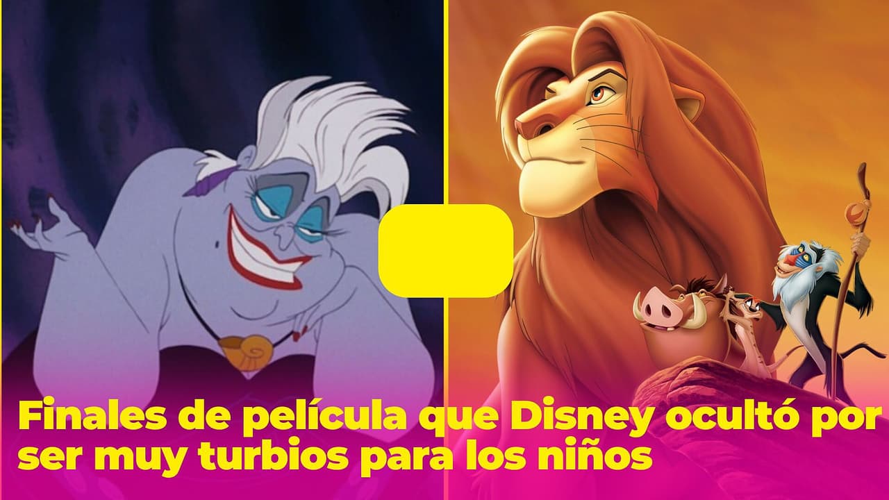 Finales de película que Disney ocultó por ser demasiado turbios para los niños