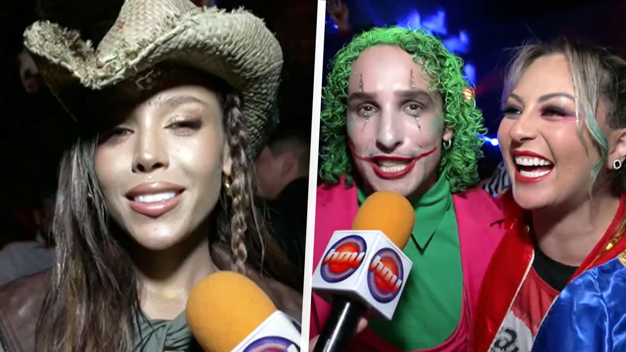 Danna aparece sorpresivamente en la fiesta de Halloween de Las Estrellas Bailan en Hoy