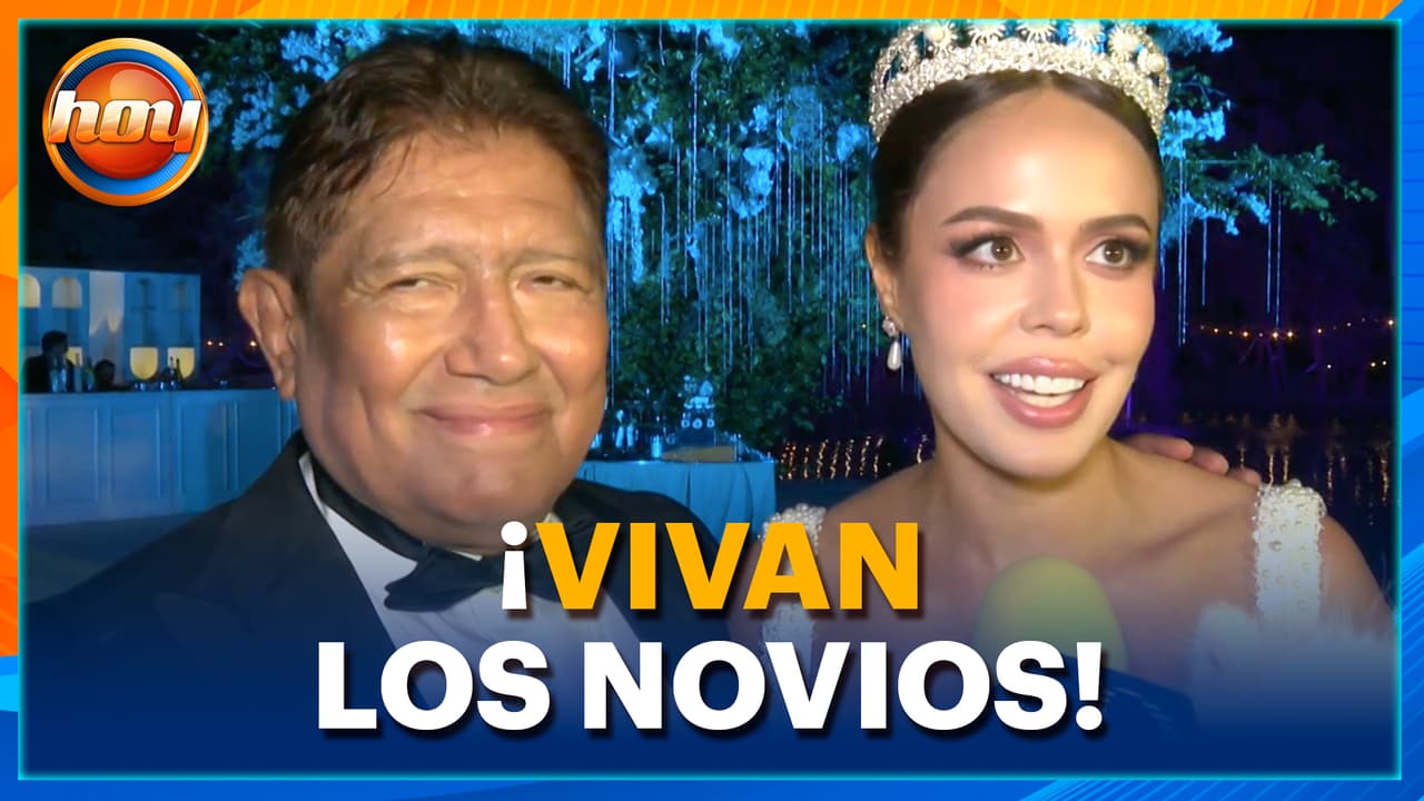 Juan Osorio y Eva Daniela se casan en emotiva ceremonia… ¡Emilio no podía faltar!