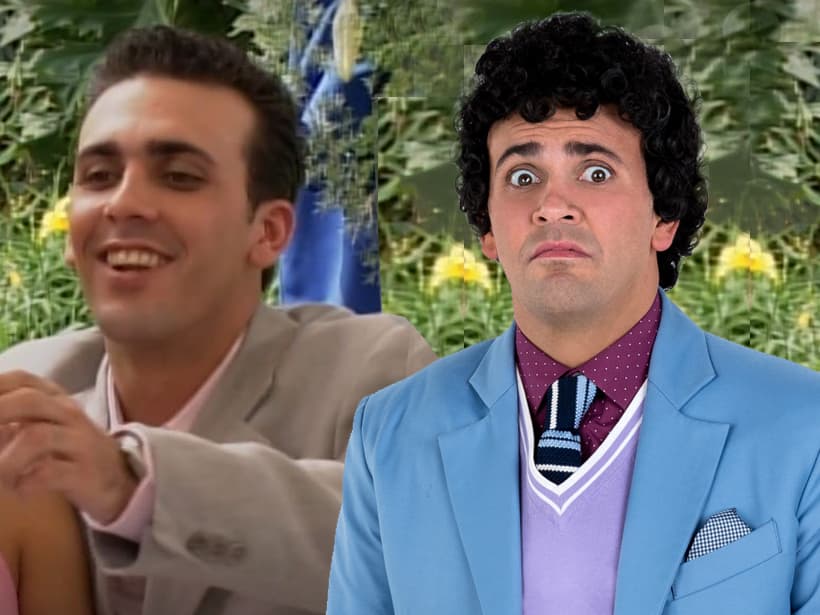 Ricardo Margaleff tuvo una de sus primeras oportunidades en la telenovela 'Las vías del amor' en el 2002.