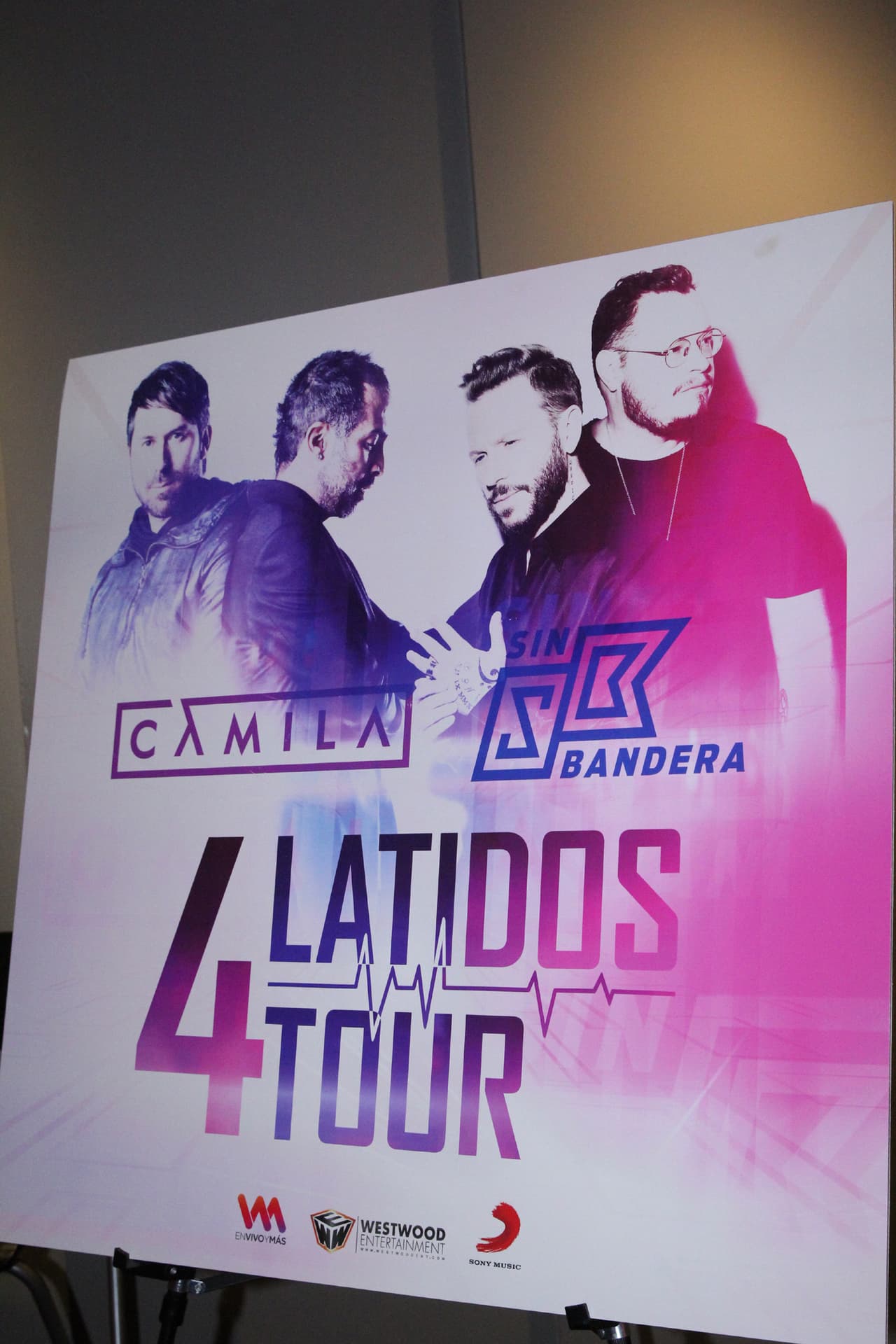 La gira se titula ‘4 Latidos Tour’ (FOTO: The Grosby Group)