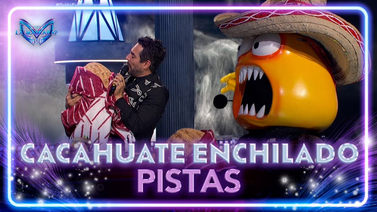 Cacahuate le llevó su "Chiquito" a Omar Chaparro en ¿Quién es la Máscara?