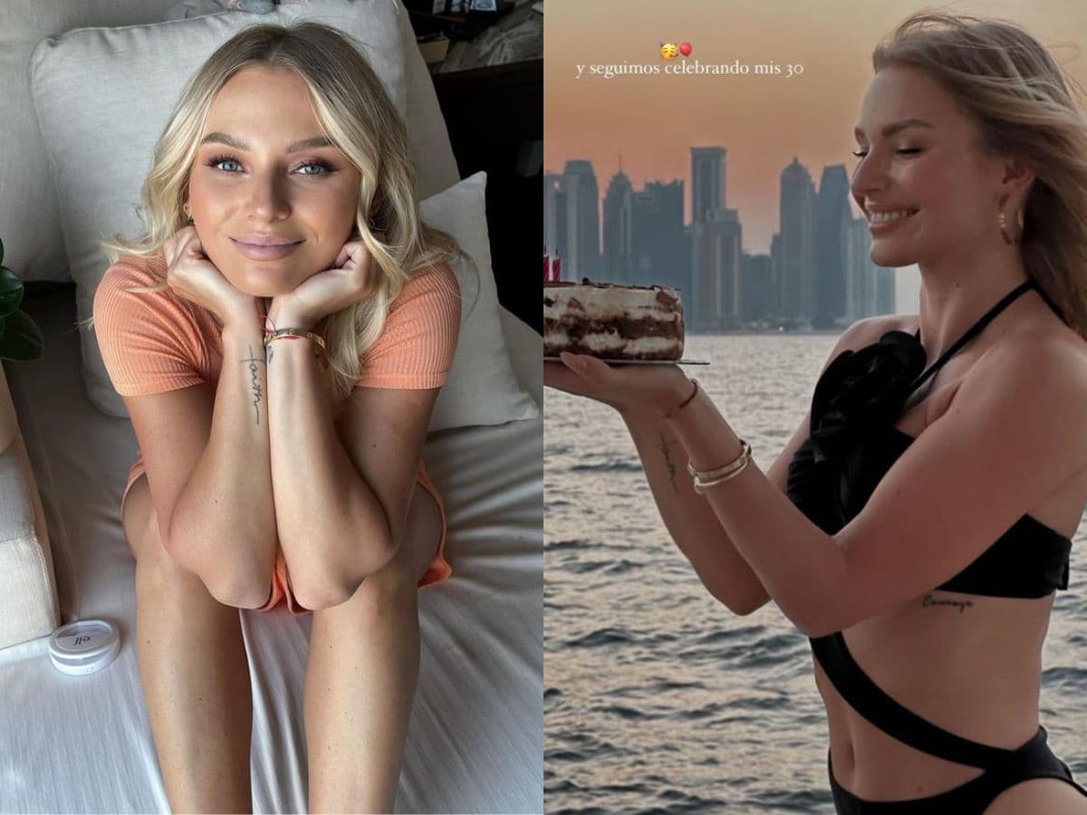 Irina Baeva celebra su cumpleaños con tremenda fiesta en Qatar