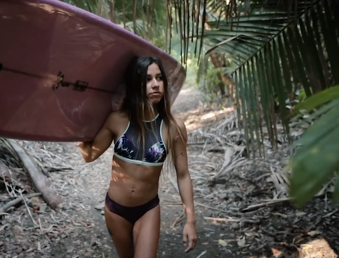 Cecilia González, el surf también es sustentable