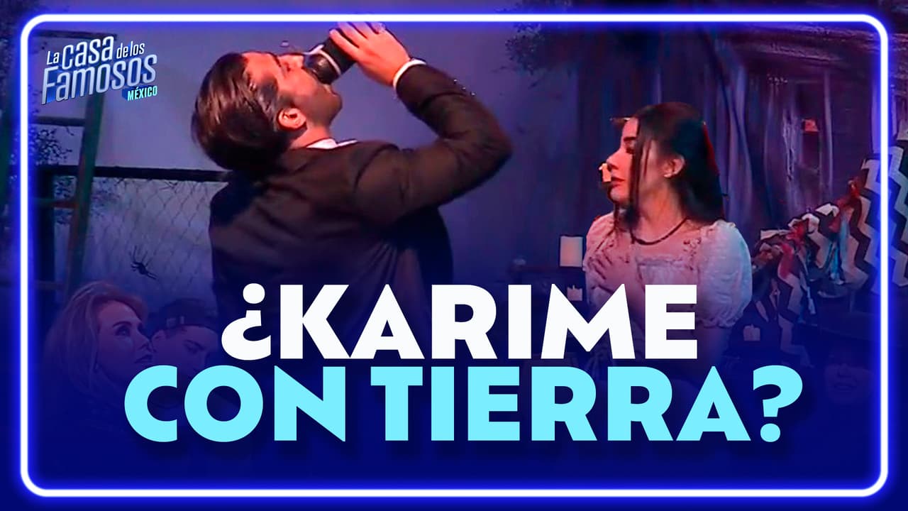 Karime disfruta de la fiesta con los habitantes del Cuarto Tierra