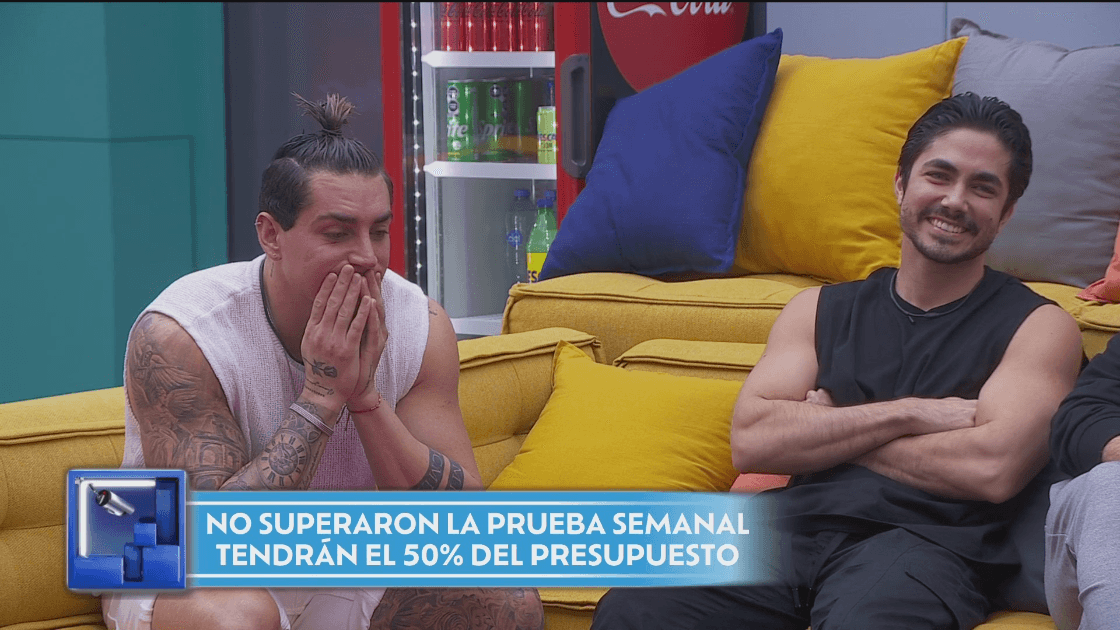 Habitantes de La Casa de los Famosos México reaccionan al resultado de la prueba semanal