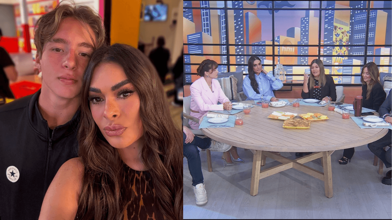 Galilea Montijo casi llora al hacerle petición a su hijo luego de que Mateo interrumpió Hoy: “No quiero”
