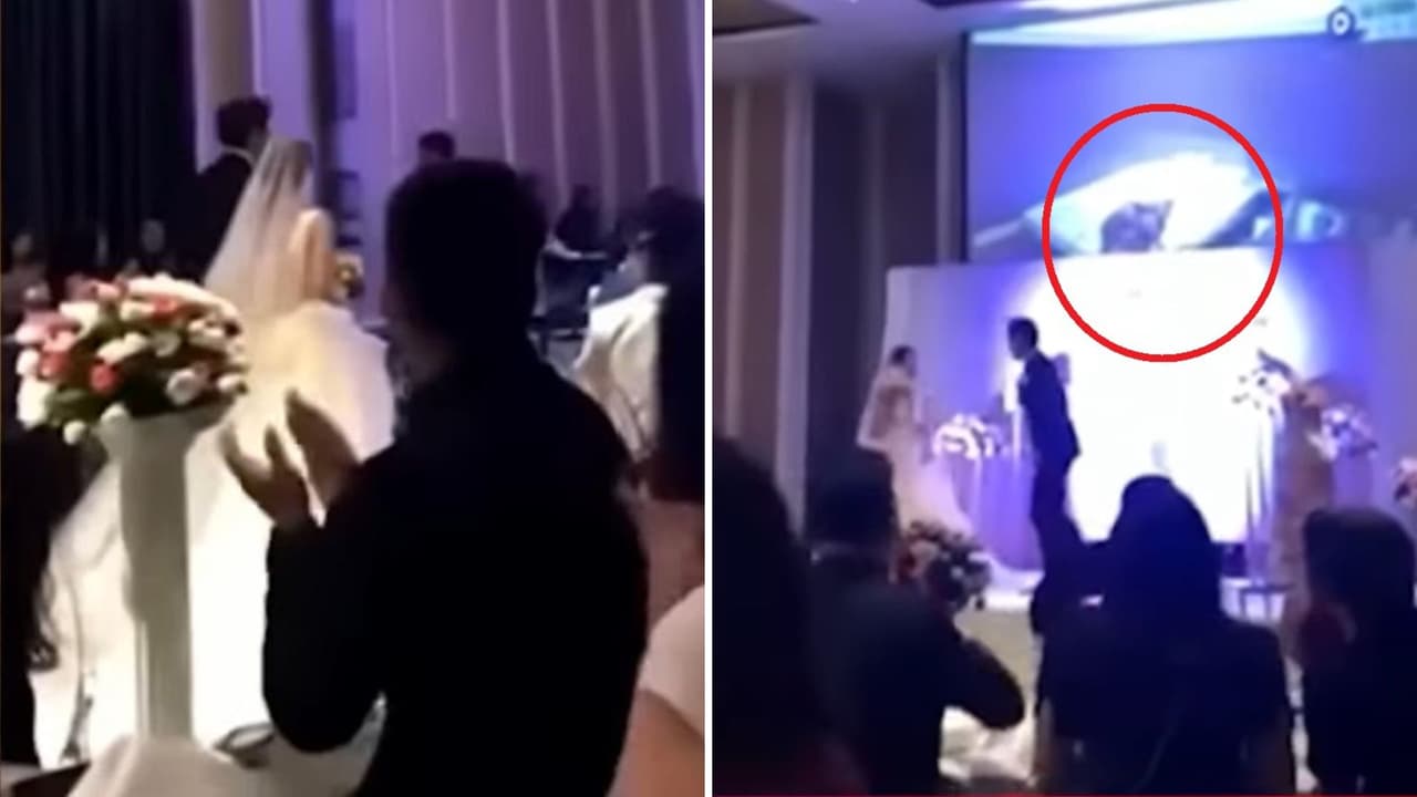 Novio graba a su novia siendo infiel y pone video en plena boda: el desenlace nadie lo puede creer