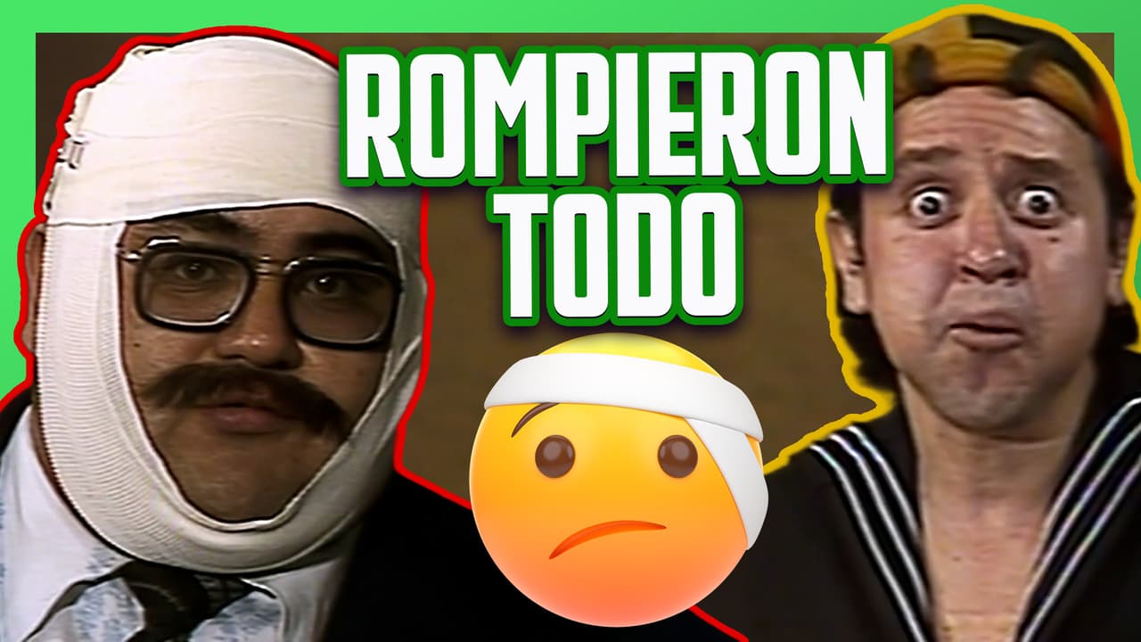 Quico y el Chavo rompen todo dentro del costal de Don Ramón