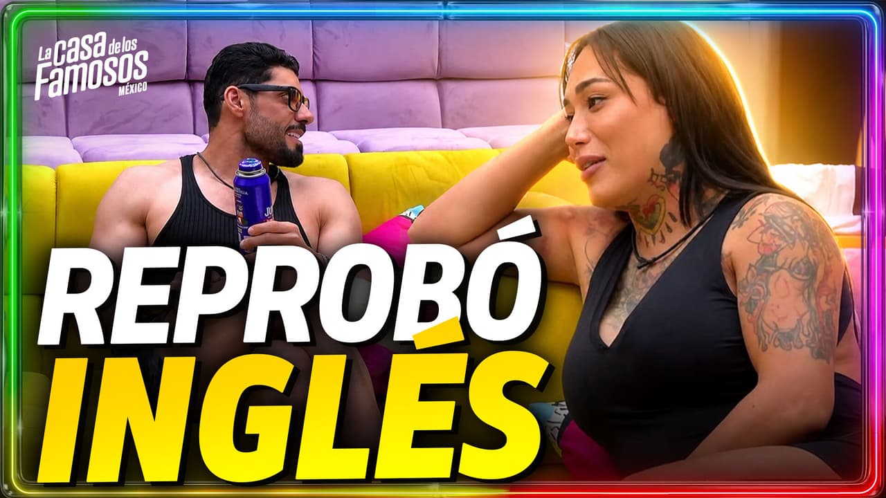 Karina Torres no da una con el ingles y Masad no puede parar de reír