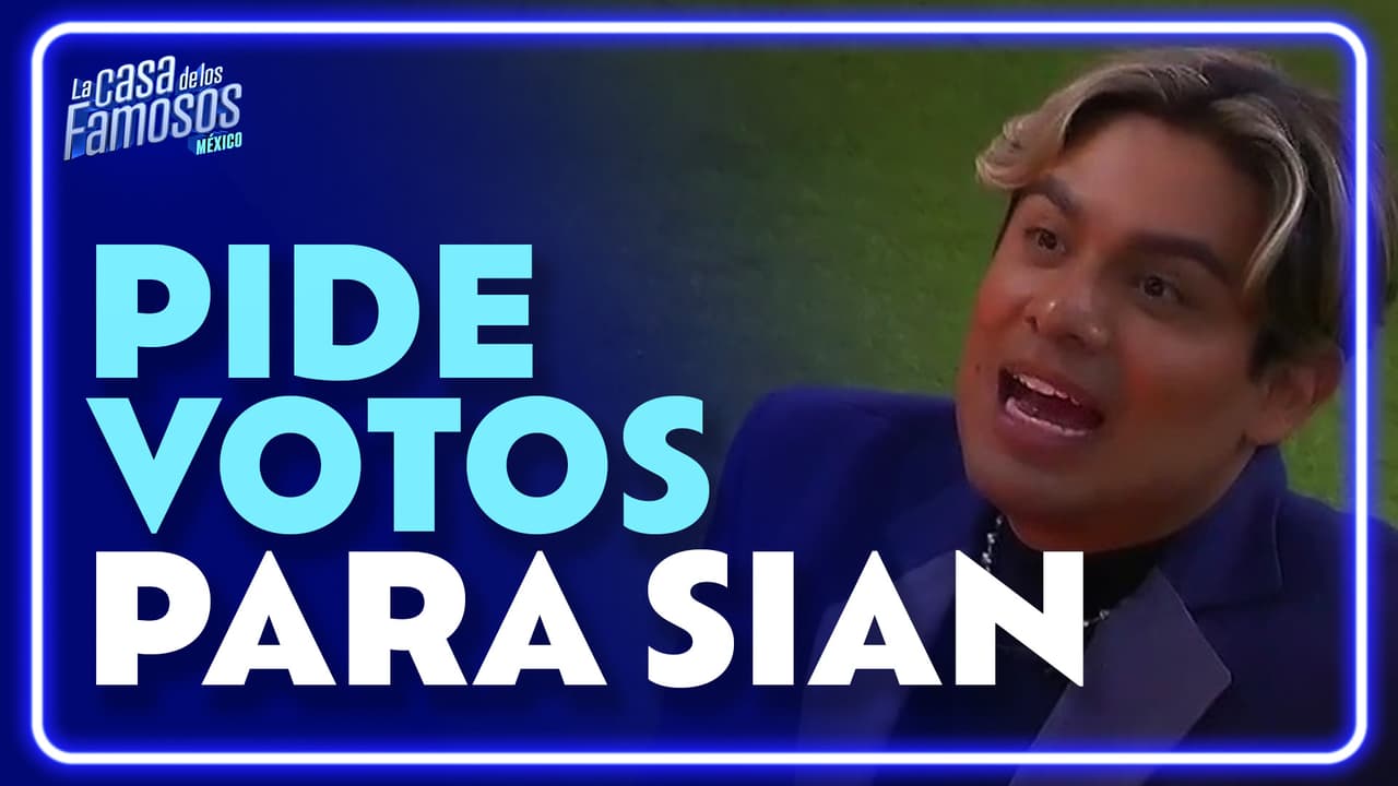 Ricardo pide votos para Sian o asegura que se pondrá muy triste