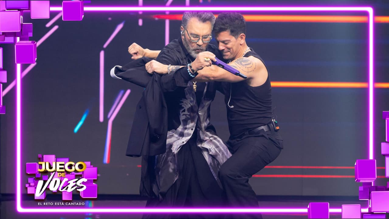 Manuel Mijares y Yahir perrean al ritmo de Piso 21 en Juego de Voces 2025
