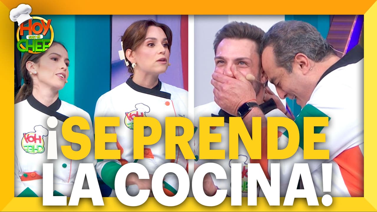 Omar CALLA a Nicola mientras Tania y Ana Caty ARRASAN con el reto