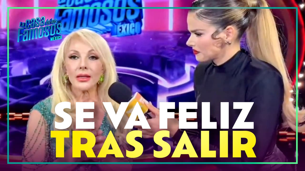 EXCLUSIVA Primeras reacciones de Olivia Collins tras salir de La Casa de los Famosos México