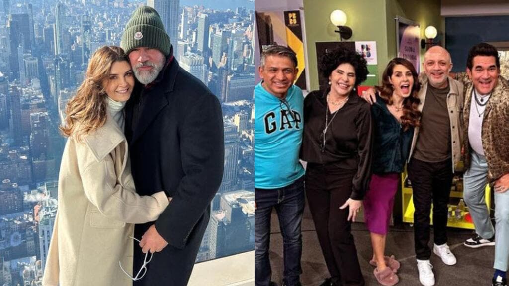 Estas son las fotos más recientes que Mayrín Villanueva y Eduardo Santamarina tiene publicadas con cada uno.