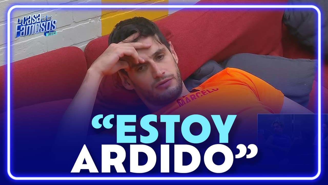 Adrián se sincera ante las cámaras: "Estoy ardido"