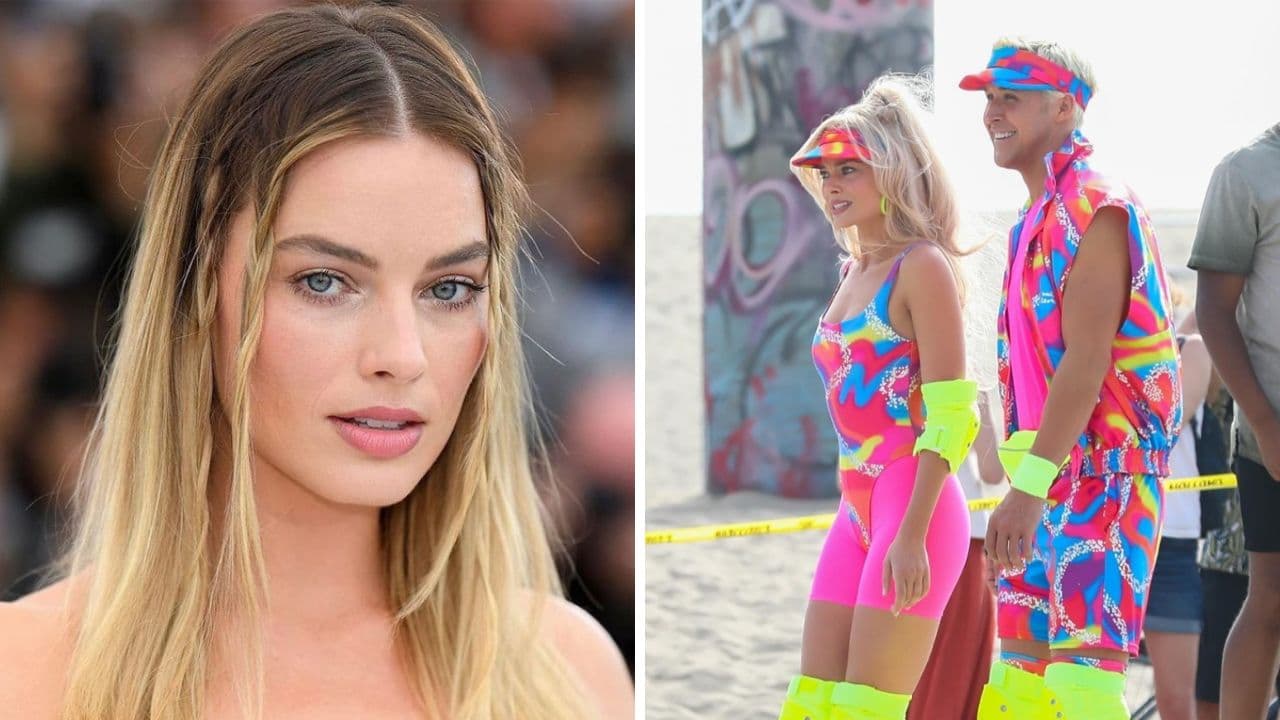 Nuevas fotos del set de Barbie muestran a Margot Robbie luciendo increíble