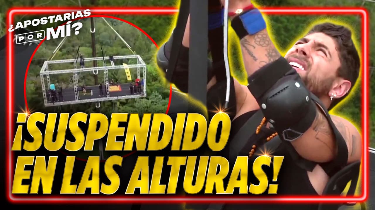 ¡Adrenalina al mil! Beta cae a más de 30 METROS de altura por Alejandra