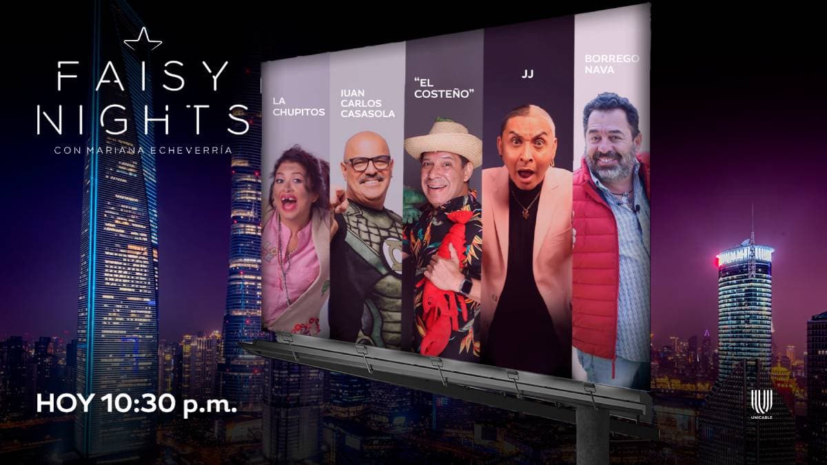 La Chupitos, El Costeño y más comediantes te harán reír en ‘Faisy Nights’