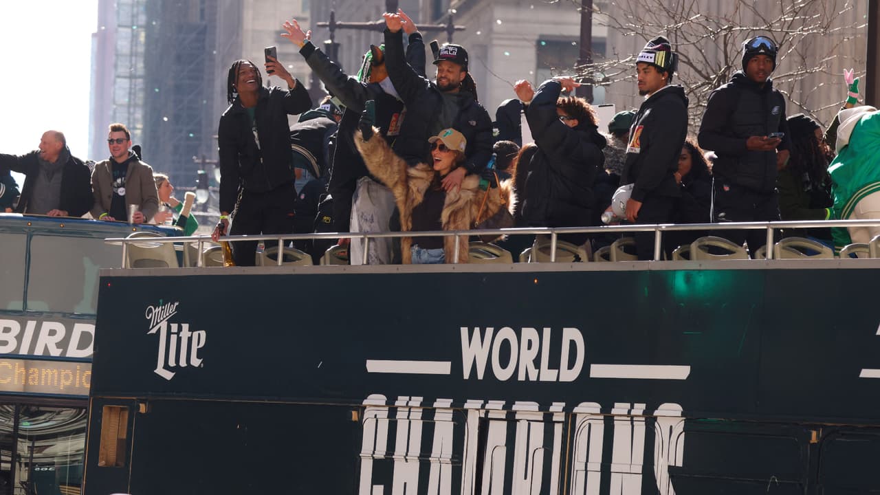 Desfile de los Philadelphia Eagles: así fue el recorrido de los campeones del Super Bowl LIX