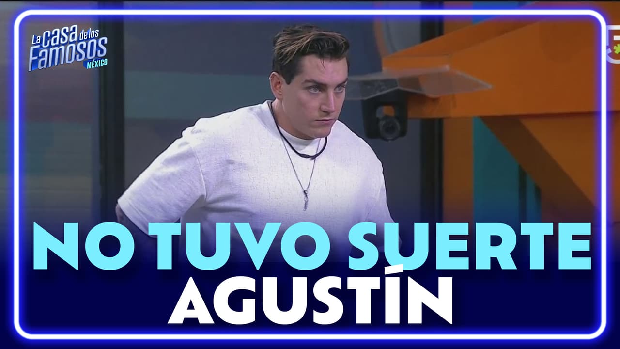 Agustín pierde en la gala y sigue nominado, ¿saldrá de La Casa de los Famosos México?