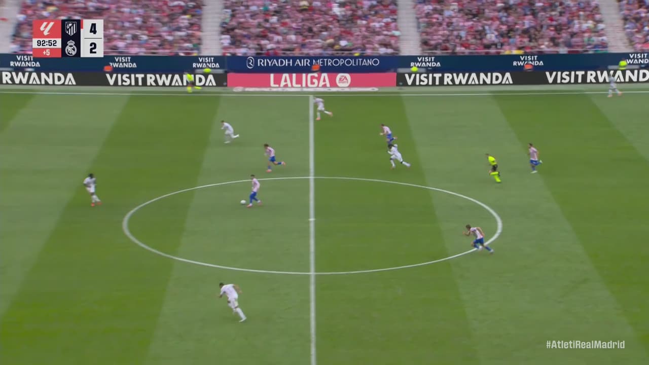 Atlético de Madrid vs. Real Madrid 7mo gol