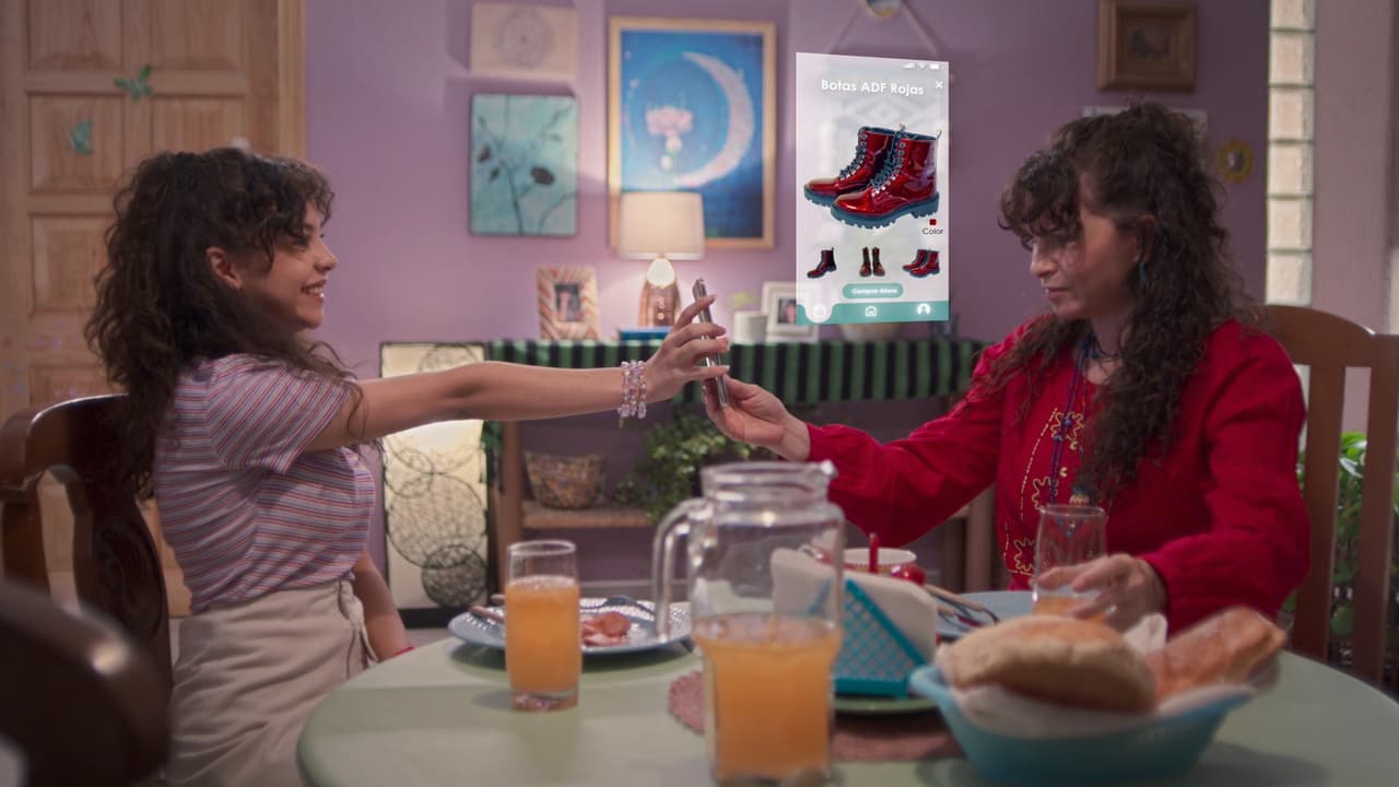 En la tarde, 'Rayo' le pide a 'Margarita' no hacerle fiesta de 15 años, sino mejor regalarle unas botas especiales que tanto anhela.