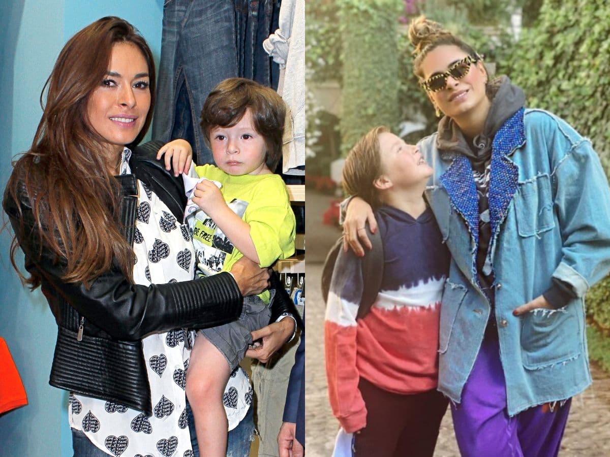 Galilea Montijo sorprende al presumir lo grande que está su hijo Mateo en nueva foto