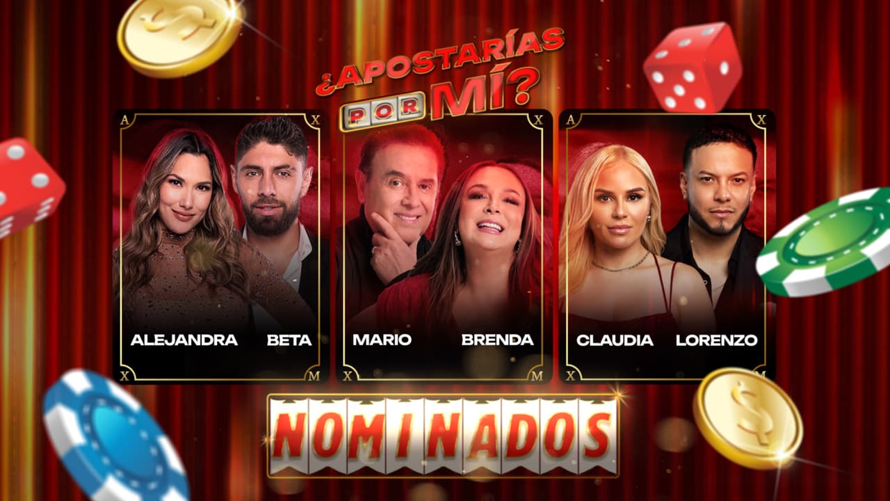 Así quedó el cuadro de nominados en la quinta semana de ¿Apostarías por Mí? ¡VOTA por tu pareja favorita!